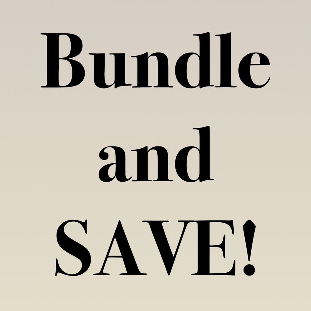 The more you bundle, the better!